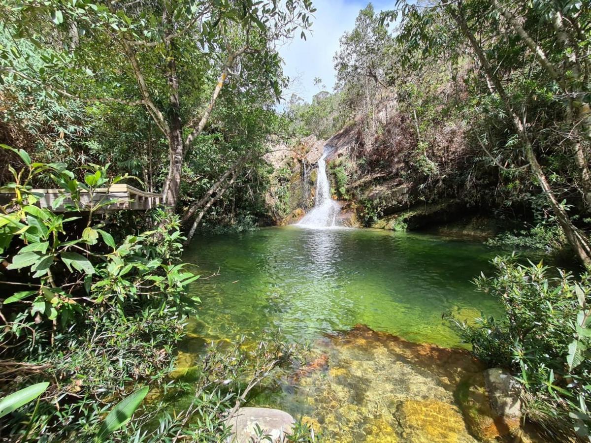 Cachoeira E Pousada Paraiso Dos Pandavas Alto Paraíso de Goiás Esterno foto