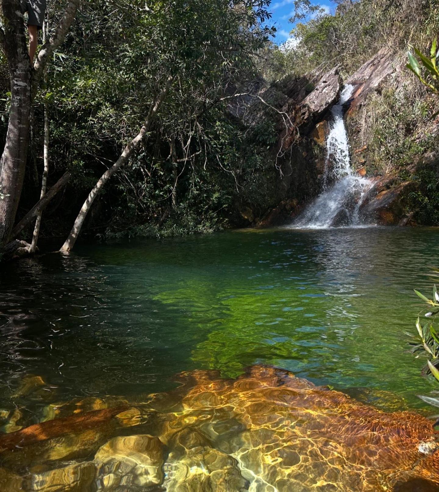 Cachoeira E Pousada Paraiso Dos Pandavas Alto Paraíso de Goiás Esterno foto